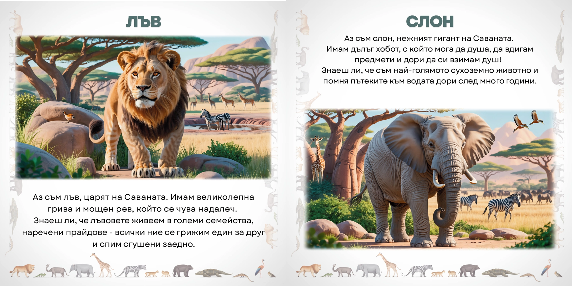 Лъв - Царят на саваната