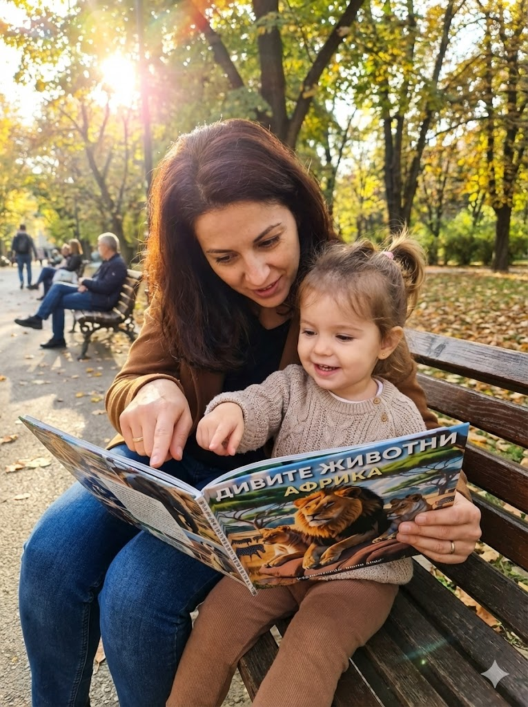 Дете с книгата